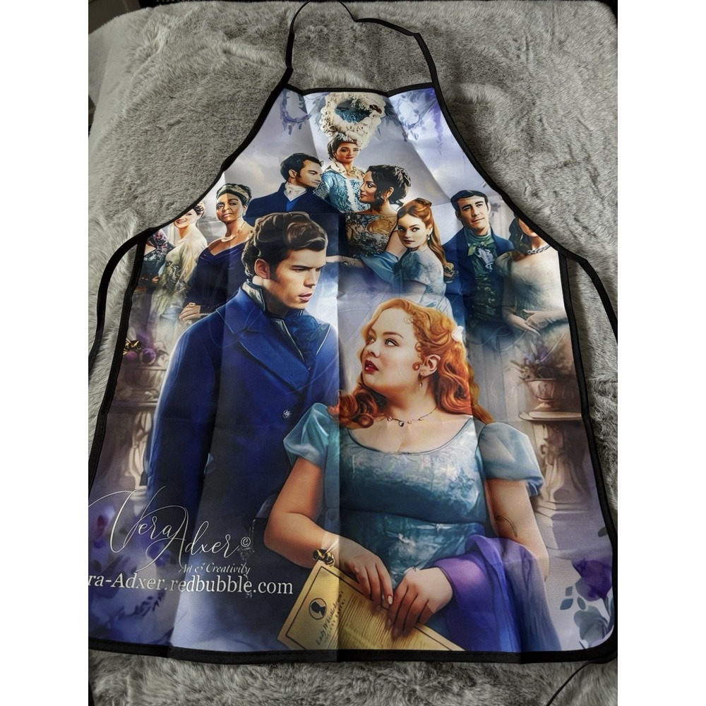 Bridgerton Series Apron featuring the women and menā 28x20"